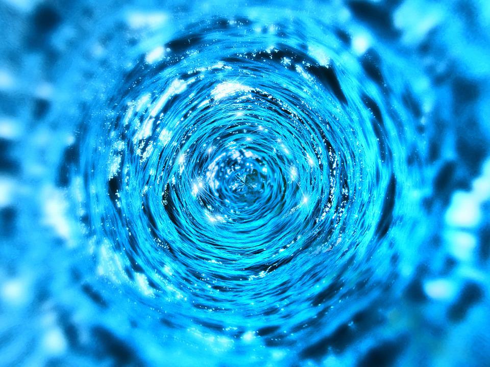Picture: Peace: Blue Spiral